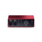 Interface De Áudio Focusrite Scarlett 4i4 4th Gen