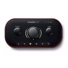 Interface de audio focusrite vocaster two para podcast