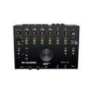 Interface de Áudio M-Audio AIR 192 USB MIDI 14 com 8 Canais 4 Entradas Combo XLR/TRS 4 Entradas TRS Balanceadas Conversão 24-bit/192kHz e Software
