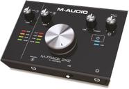 interface de AUDIO M-AUDIO M-TRACK 2X2 PARA GRAVAÇAO
