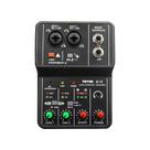 Interface De Audio Mesa De Som Mixer Teyun Placa de Som Q-12 Gravação Usb Pc