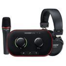 Interface de Áudio Profissional para Streaming e Podcast Kit Estúdio Completo Focusrite Vocaster One Studio