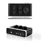 Interface de Áudio USB RXSKERTL com Phantom Power 48V e Efeito Eco Interface de Áudio USB RXSKERTL com Phantom Power 48V e Efeito Eco