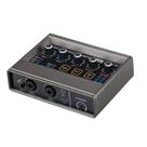 Interface de áudio USB TEYUN Q-16 24 bits/192 kHz para gravação em PC
