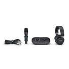Interface de audio vocaster one studio kit para podcast