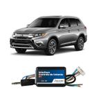 Interface de Volante Mitsubishi Outlander 2008 até 2026 Resistiva para Multimídia Universal