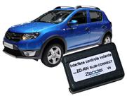 Interface Volante Renault Sandero Comando Funções Integrado 2007 2008 2009 2010 2011 2012 2013 2014 2015 2016 até 2022