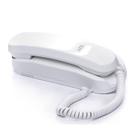 Interfone Monofone Universal AGL P100 Branco Para Porteiros Clareza de Voz e Compatibilidade Total