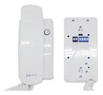 Interfone Monofone Universal Branco LR2070 Fonte Interna Lider