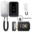 Interfone Porteiro Intelbras Ipr 1010 Id 2 Extensões Interna e 5 Tags Para Abertura e Fechadura Fx 500