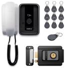 Interfone Porteiro Intelbras Ipr 1010 Id Com 10 Tags Para Abertura e Fechadura Fx 1500