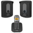 Interfone Sem Fio Porteiro Eletrônico Intelbras 2 Ramais Externos