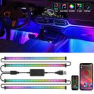 Interior Strip Lights Nilight 72 LED Dream Color RGB-IC 12V Interior Strip Lights Nilight 72 LED Dream Color RGB-IC 12V