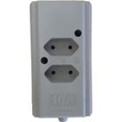 Interneed Tomada Barra 10A 2T.Cinza
