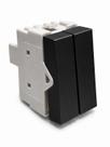 Interrup. Duplo Simples Infiniti Plus Carbon Black MarGirius Cor:Carbon Black