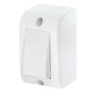 Interruptor 1 Tecla Paralelo 16A/250v Sobrepor Ref 2542 Fame