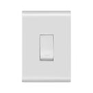 Interruptor 1 Tecla Simples Com Placa Liz Branco Tramontina