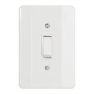 Interruptor 1 Tecla Simples Com Placa Mectronic