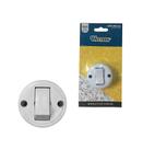 Interruptor 1 tecla Simples de Sobrepor 6A 250V Branco