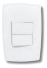 Interruptor 1 Tecla Simples e 1 Paralela Linha Home - B.lux