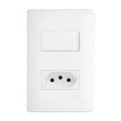 Interruptor 1SP+1Tom Canoa 10A ROMAZI Interruptor 1SP+1Tom Canoa 10A ROMAZI