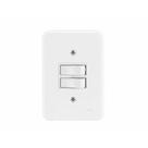 Interruptor 2 teclas simples - radial