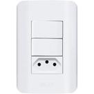 Interruptor 2SP+1TOM 10A Canoa ROMAZI