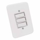 Interruptor 3 teclas simples - radial