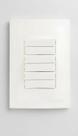 Interruptor 6 Teclas Simples 4x2 Bivolt Branco Interruptor 6 Teclas Simples 4x2 Bivolt Branco