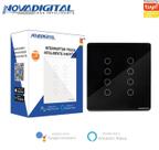Interruptor 8 Teclas 4x4 Preto Touch Wi-fi Novadigital Tuya