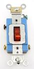 Interruptor AC Leviton 15A 120V com luz piloto unipolar vermelha