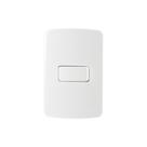 Interruptor Bipolar Paralelo MarGirius B3 10A com Placa 4x2 Branco