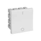 Interruptor Bipolar Simples 2 Módulos 25a 220v Pialplus Branco - Pial Legrand