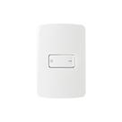 Interruptor Bipolar Simples Margirius B3 25a Com Placa 4x2 Branco