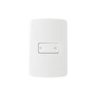 Interruptor Bipolar Simples MarGirius B3 25A com Placa 4x2 Branco Interruptor Bipolar Simples MarGirius B3 25A com Placa 4x2 Branco