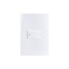 Interruptor Bipolar Simples MarGirius Sleek 10A com Placa 4x2 Branco
