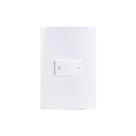 Interruptor Bipolar Simples MarGirius Sleek 25A com Placa 4x2 Branco Interruptor Bipolar Simples MarGirius Sleek 25A com Placa 4x2 Branco