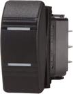 Interruptor Blue Sea Systems 8283 Contura ON-OFF-ON SPDT preto