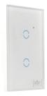 Interruptor Casa Inteligente 2 Sensores Touch Wifi App Smart Interruptor Casa Inteligente 2 Sensores Touch Wifi App Smart