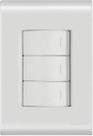 Interruptor com 3 Teclas 10A liz - Tramontina