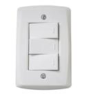 Interruptor com 3 Teclas 10A Lux2 - Tramontina