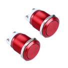 Interruptor com botão de pressão DMWD 19 mm com travamento à prova d'água IP66 5A