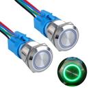 Interruptor com botão de pressão DMWD 22mm 12V-24V 1NO 1NC à prova d'água