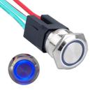 Interruptor com botão de pressão DMWD 22mm à prova d'água 20A 12V-24V com LED