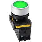 Interruptor com botão de pressão mxuteuk Luz LED verde 10A 600V IP65