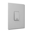 Interruptor Com Placa Minuteria Pulsador Para Campainha Cor Cinza - B.lux