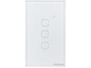 Interruptor Conector Inteligente W-IFI Touch 3 Intelbras EWS 1003 BR