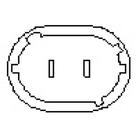 Interruptor da luz da ré Renault Twingo 1994 a 2007 3-RHO