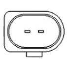 Interruptor da luz da ré Volkswagen Amarok 2010 a 2023 3-RHO