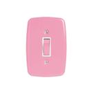 Interruptor de 1 Tecla Simples com Placa 4x2